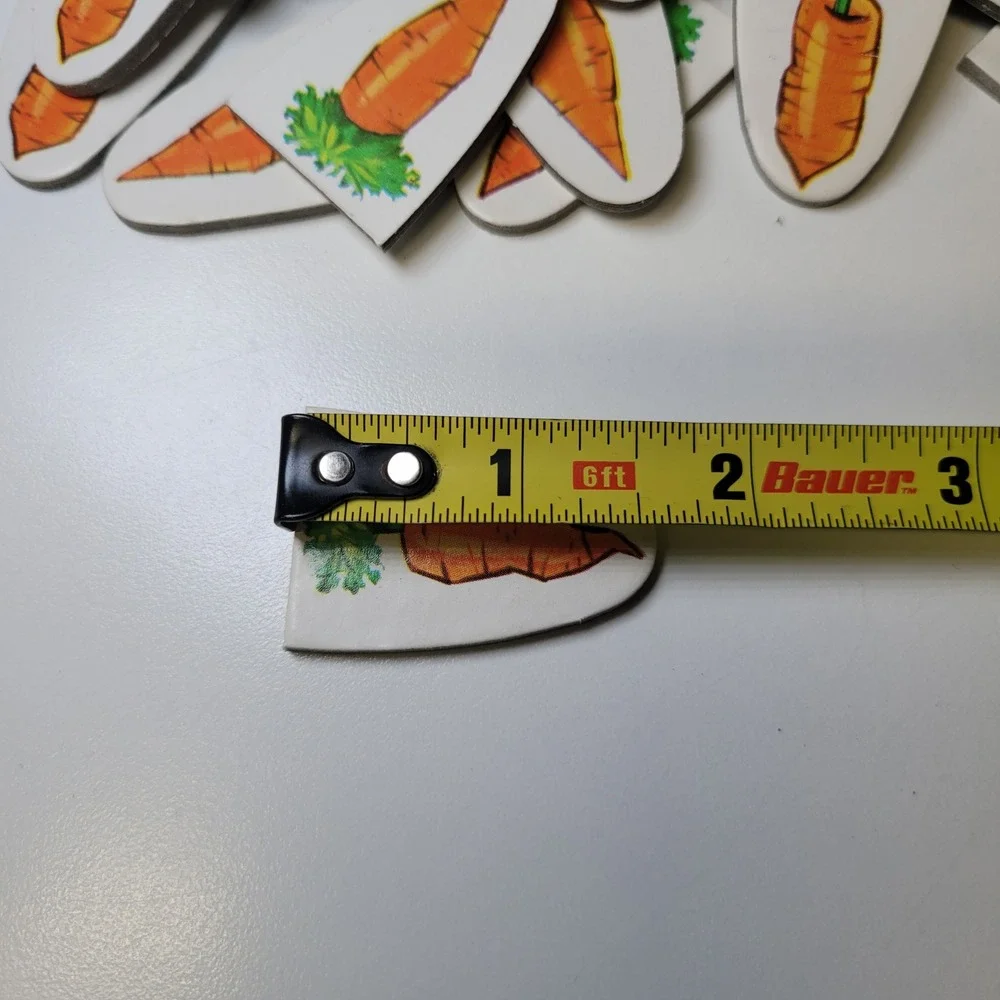 Warner Bros‎ Bugs Bunny Game Carrot Replacement Pieces Cardboard Tokens